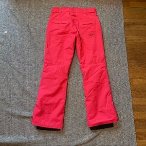 Pink Roxy Women’s Snowboard Pants, Medium
